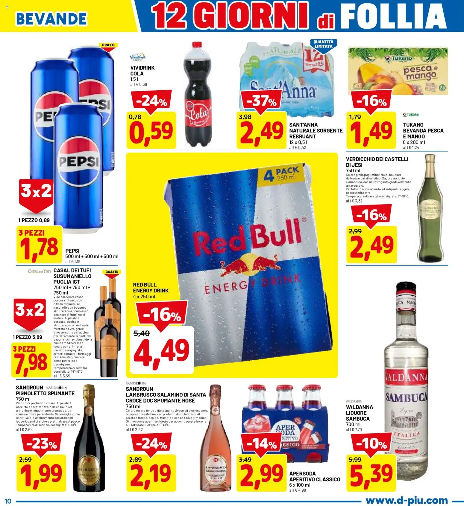 Volantino D Più del 24/06/2026 | Pagina: 10