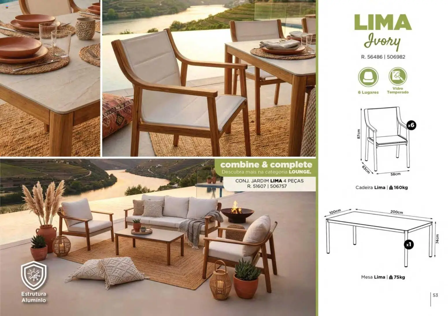 Espaço Casa folheto Ar Livre 2026 │ válido de 07.03.2026 | Página: 53 | Produtos: Mesa, Cadeira
