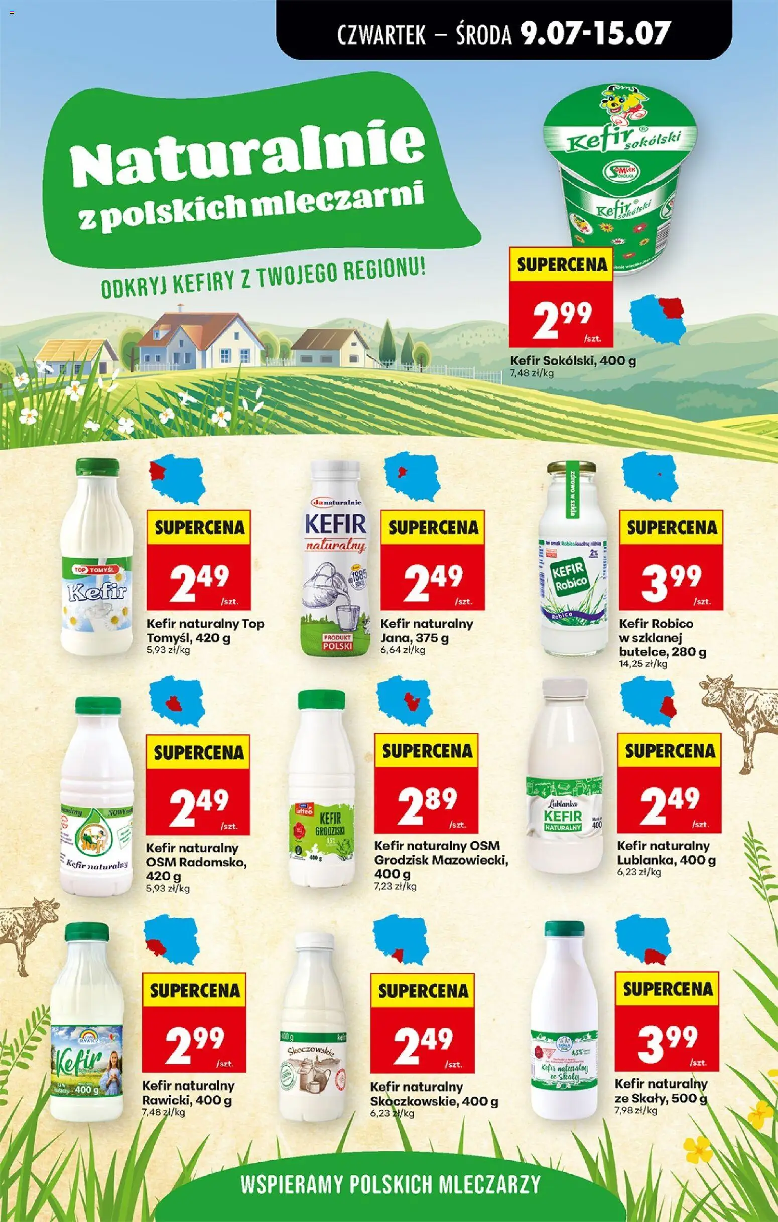 Biedronka Polsko leták - Codziennie niskie ceny od 09.07.2026 | Strana: 41 | Produkty: Kefír