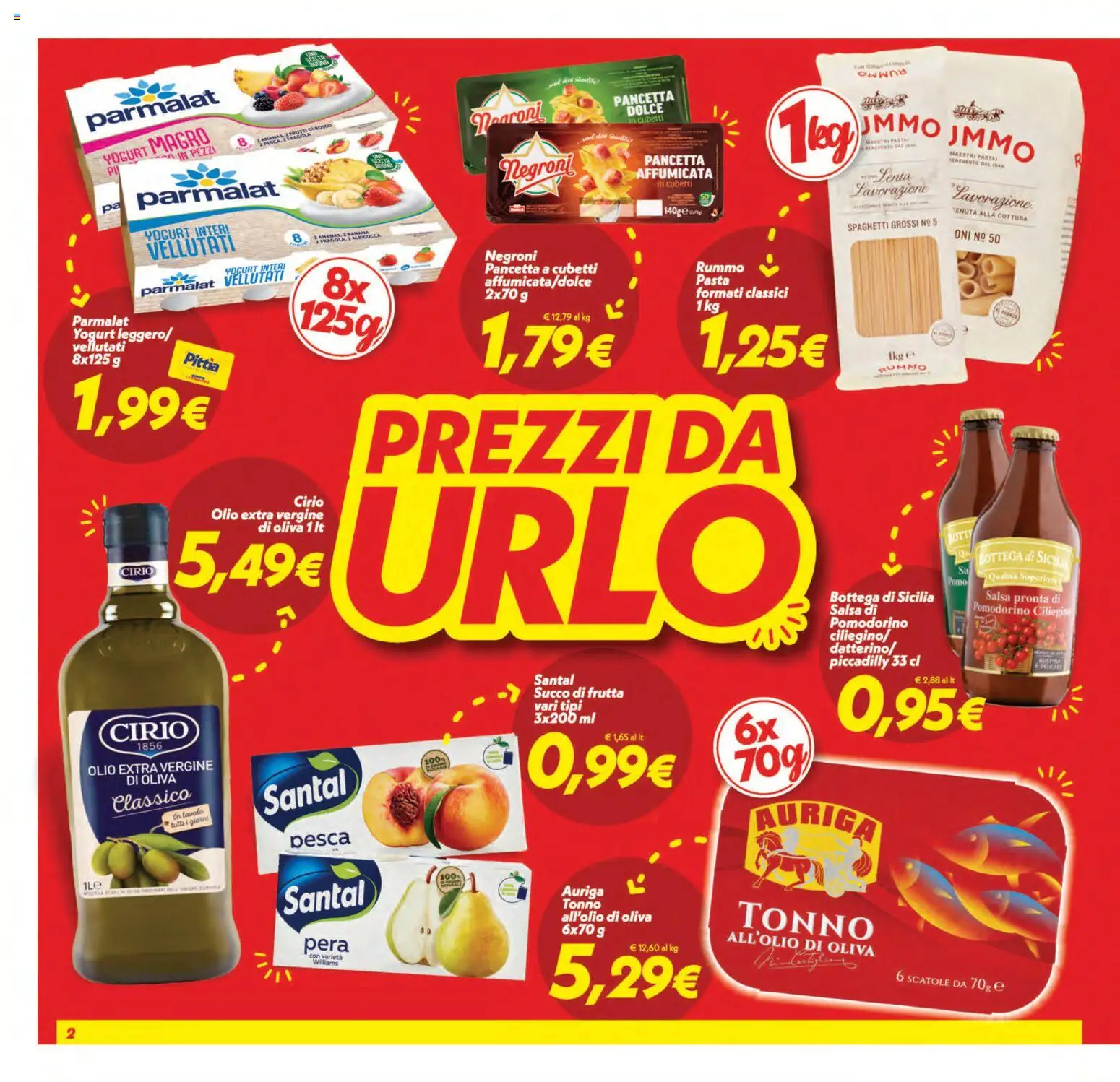 Volantino SuperConveniente del 11/09/2026 | Pagina: 2 | Prodotti: Salsa, Olio, Yogurt magro, Succo di frutta