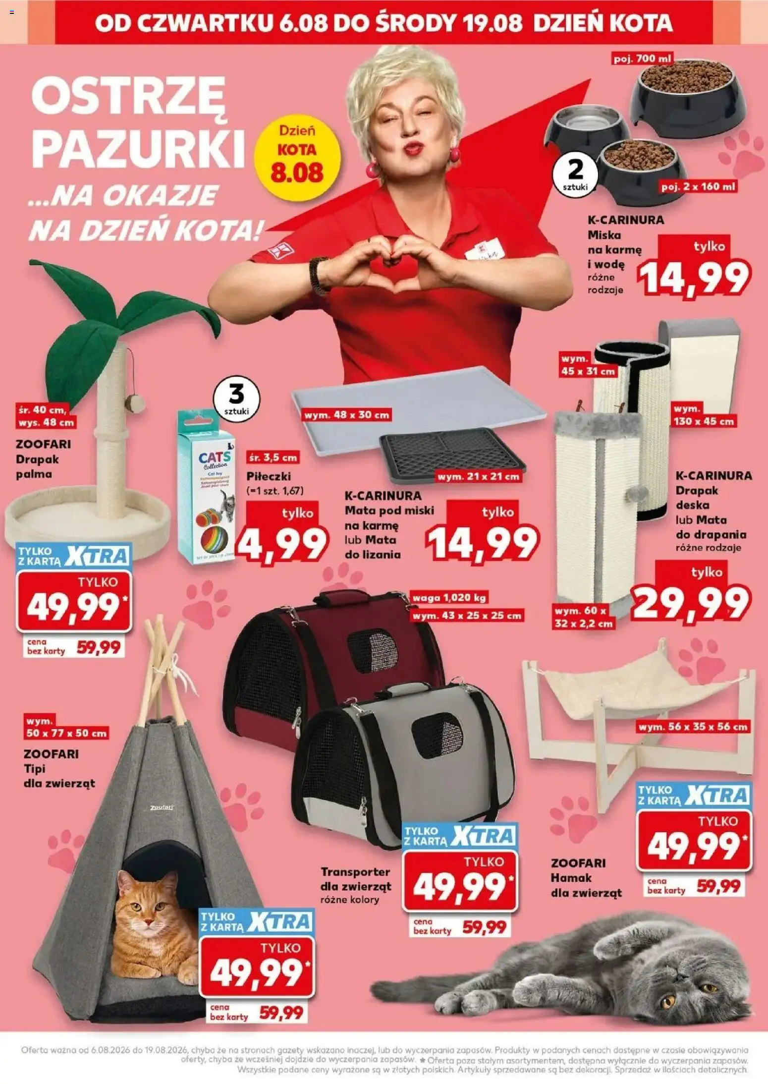 Kaufland gazetka - Złap Okazje od 06.08.2026 - od jutra PDF | Strona: 16 | Produkty: Karta, Waga, Palma, Hamak