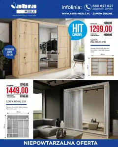 Pogląd oferty "Abra meble gazetka" - ważna od 03.07.2026 | Strona: 1