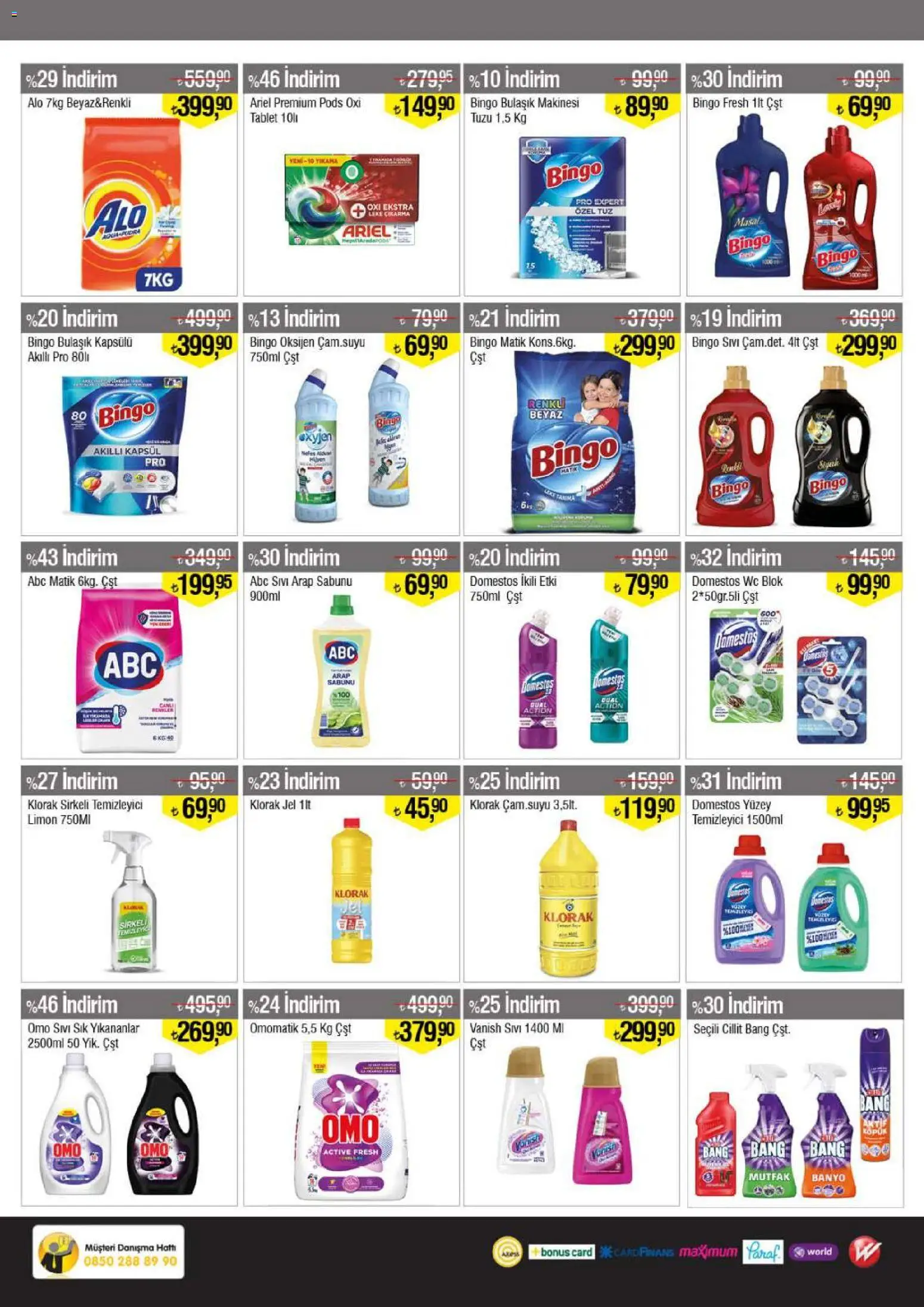 Gürmar Katalog - 15 Ekim 2026 tarihinden itibaren geçerlidir | Sayfa: 16 | Ürünler: Arap sabunu, Tuz, Limon, Tablet
