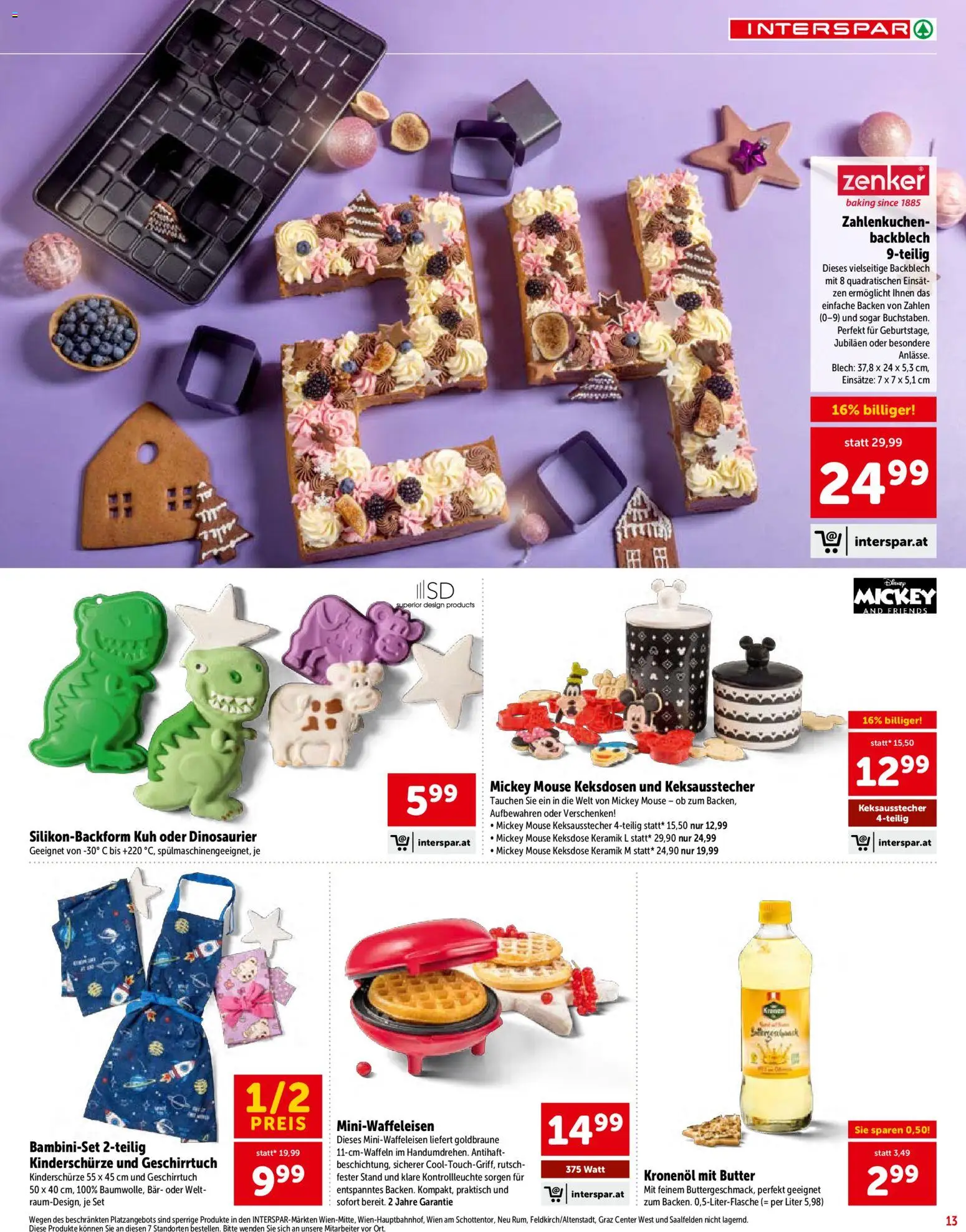 Interspar Sonderfolder Backen gültig ab 01.10.2026 | Seite: 13 | Produkte: Butter