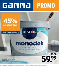 GAMMA publicité - Voorbeeld van een folder van GAMMA, geldig van 07/10/2026
