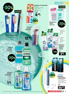 Interspar katalog Sve za vašu njegu - Pregled kataloga iz trgovine Interspar, vrijedi od 04.06.2026 | Stranica: 5 | Proizvodi: Alkohol, Četkica za zube, Vodica za usta