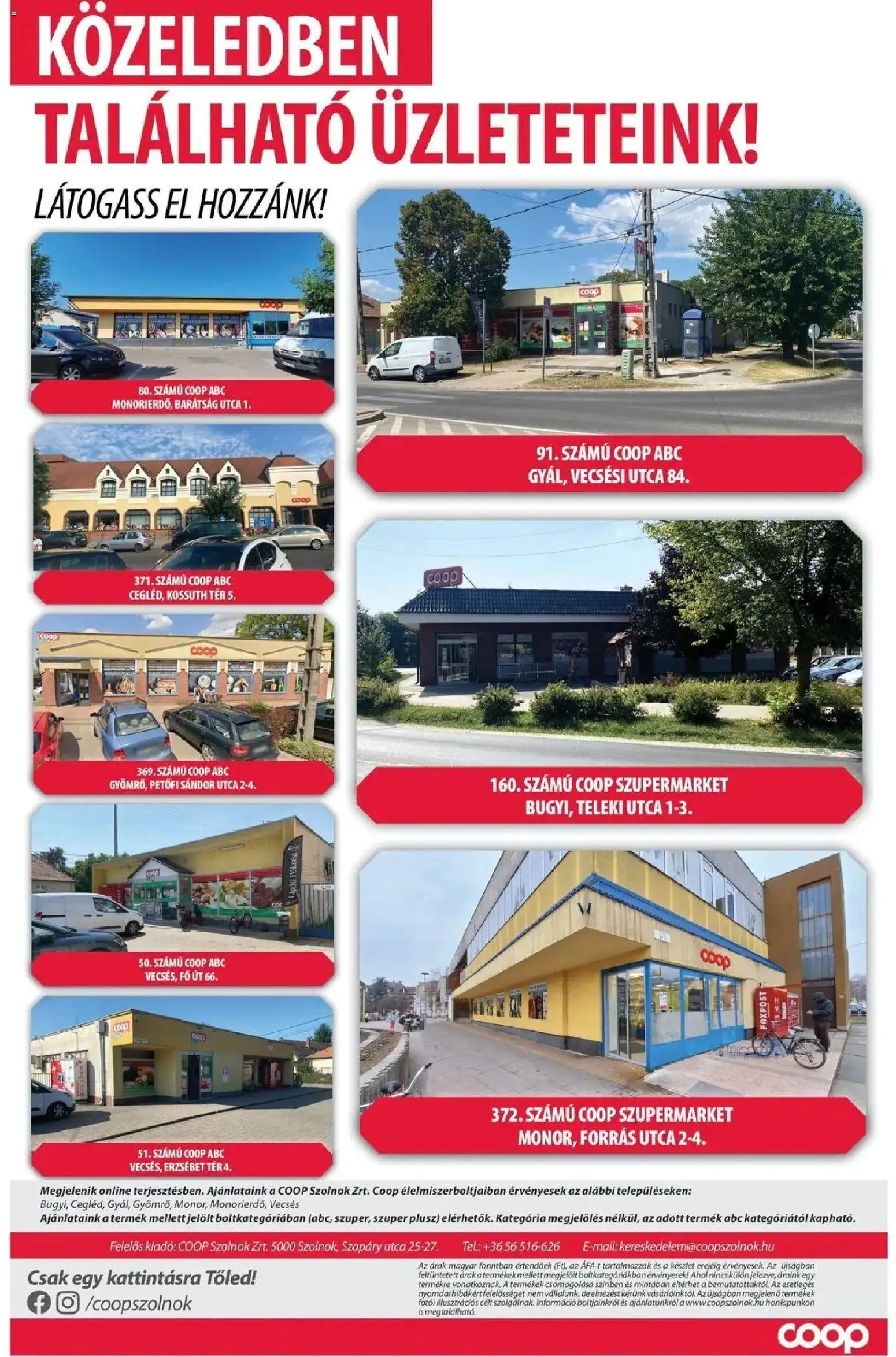 COOP Szolnok akciós újság Monorierdő - 2026.08.27. -tól/töl > akció, lapozható szórólap 🛍️ | Oldal: 7