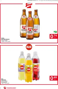 Transgourmet Markenfest Woche ab 10.08.2026 gültig | Seite: 12 | Produkte: Grapefruit, Bier, Ananas