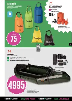 Forhåndsvisning av Sport Outlet kundeavis gyldig fra 19.05.2026 | Side: 29 | Produkter: Pumpe