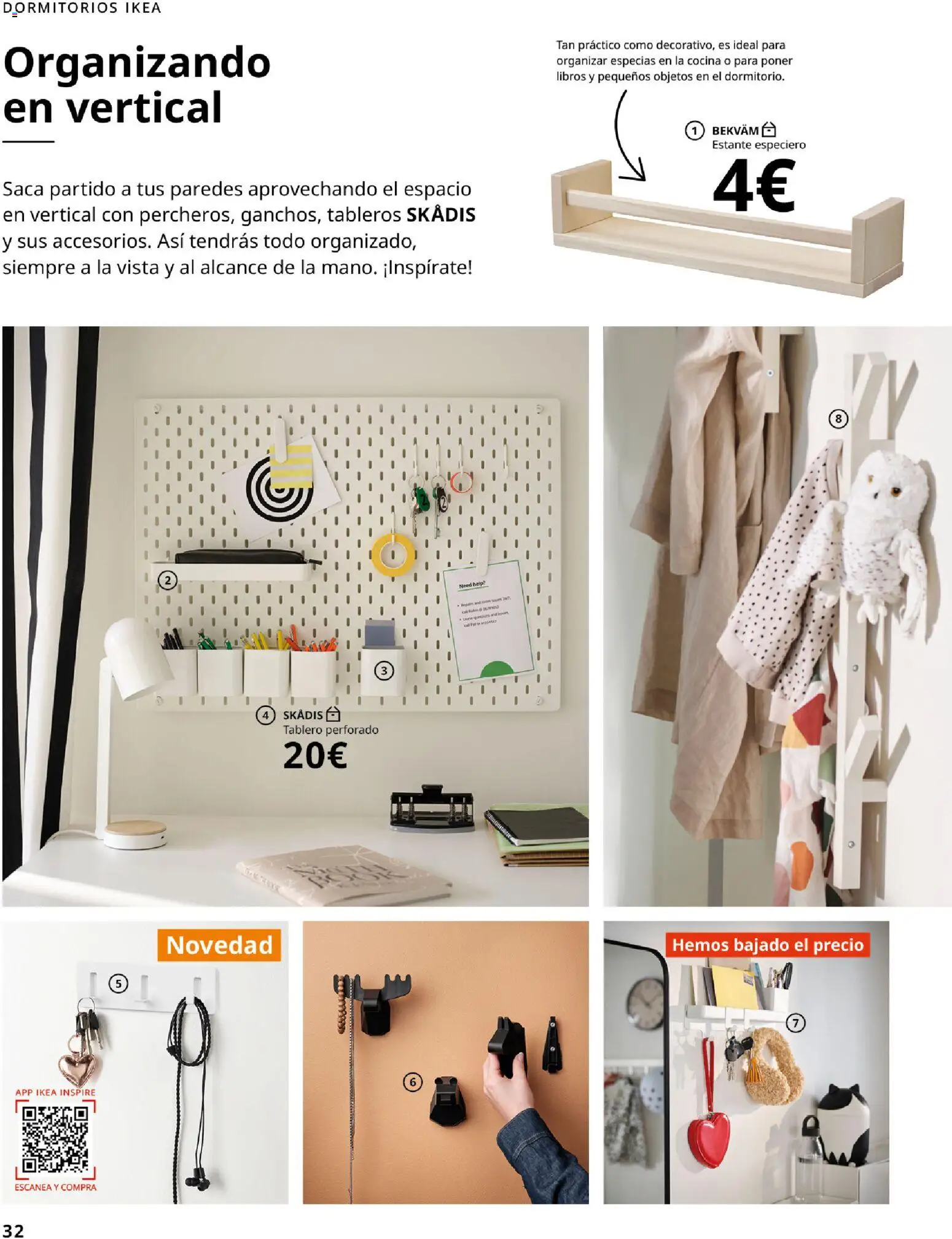 IKEA - Accesorios y decoración │ válido desde el 01/09/2026 | Página: 32 | Productos: Libros, Cocina, Especias, Estante