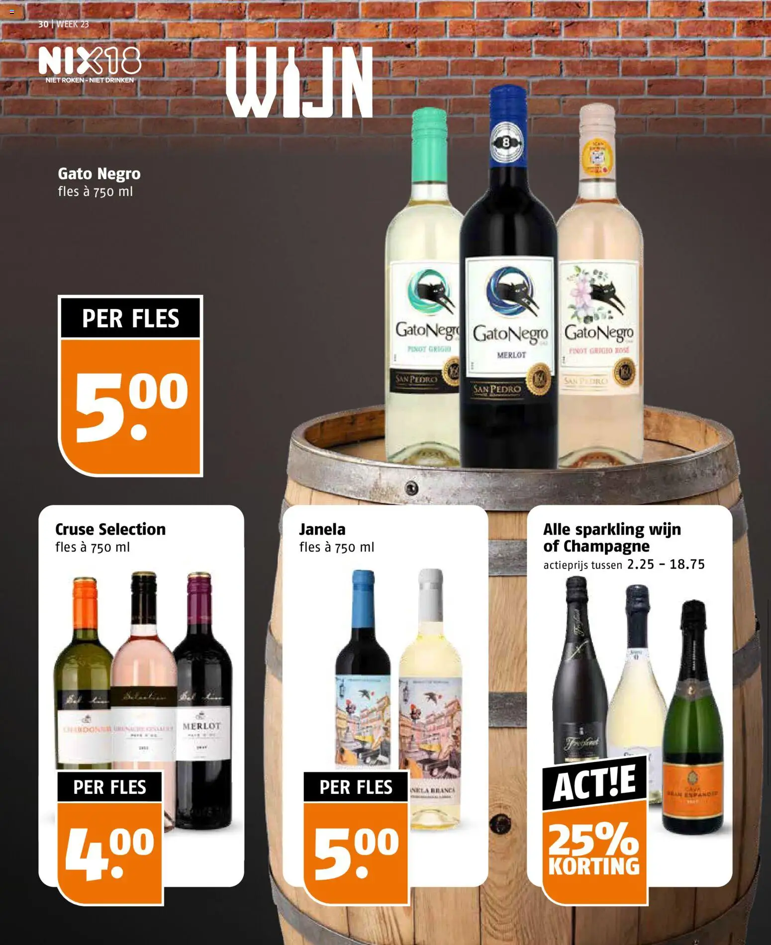 {H1} | Pagina: 30 | Producten: Wijn, Fles