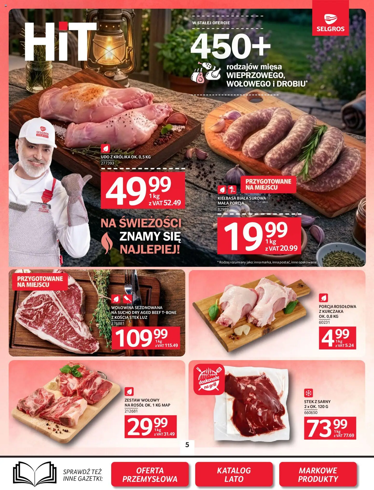 Selgros cash&carry gazetka od 16.07.2026 | Strona: 5 | Produkty: Kiełbasa, Grill, Wołowina