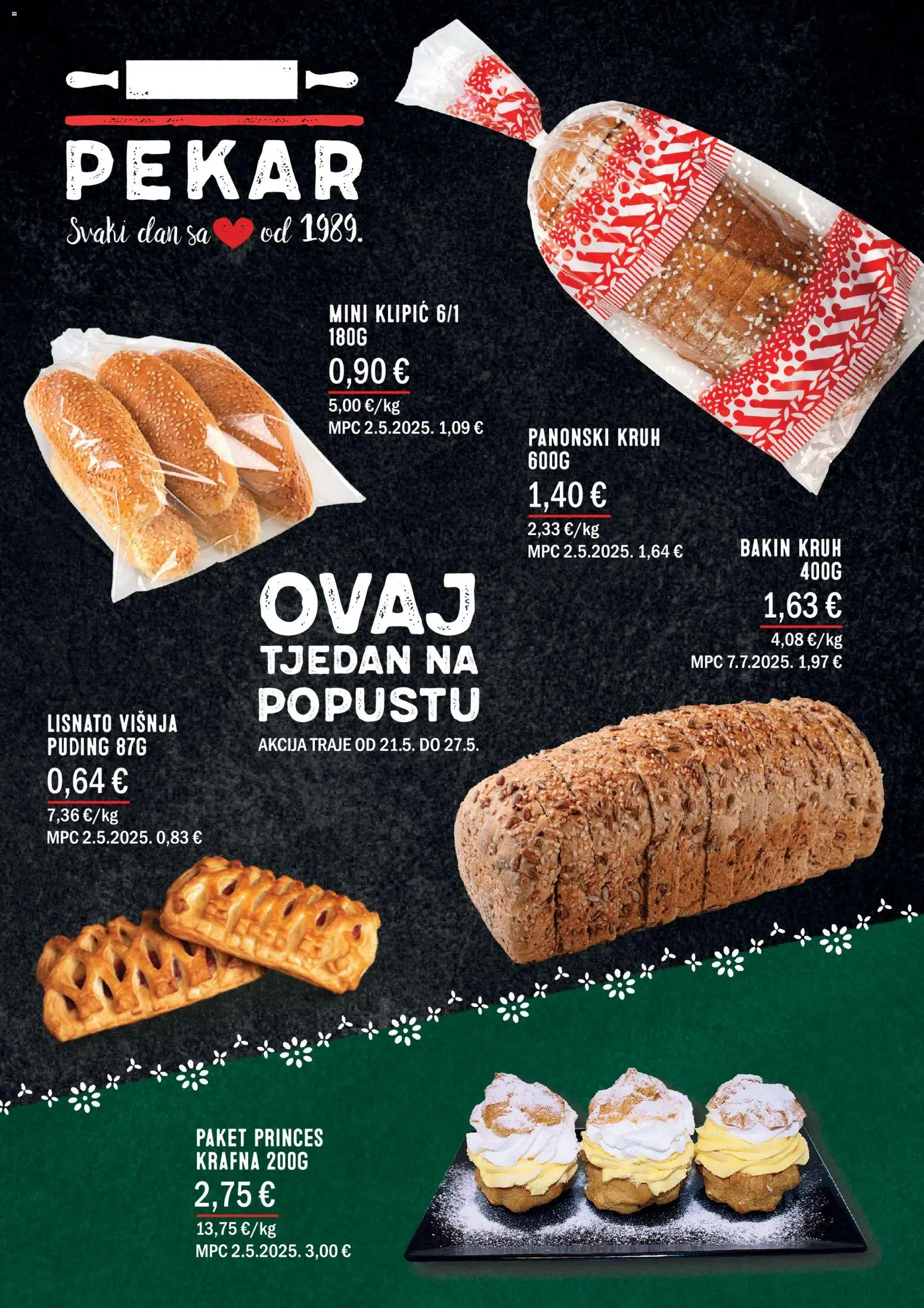 Boso katalog | vrijedi od 21.05.2026 | Stranica: 2 | Proizvodi: Kruh, Puding