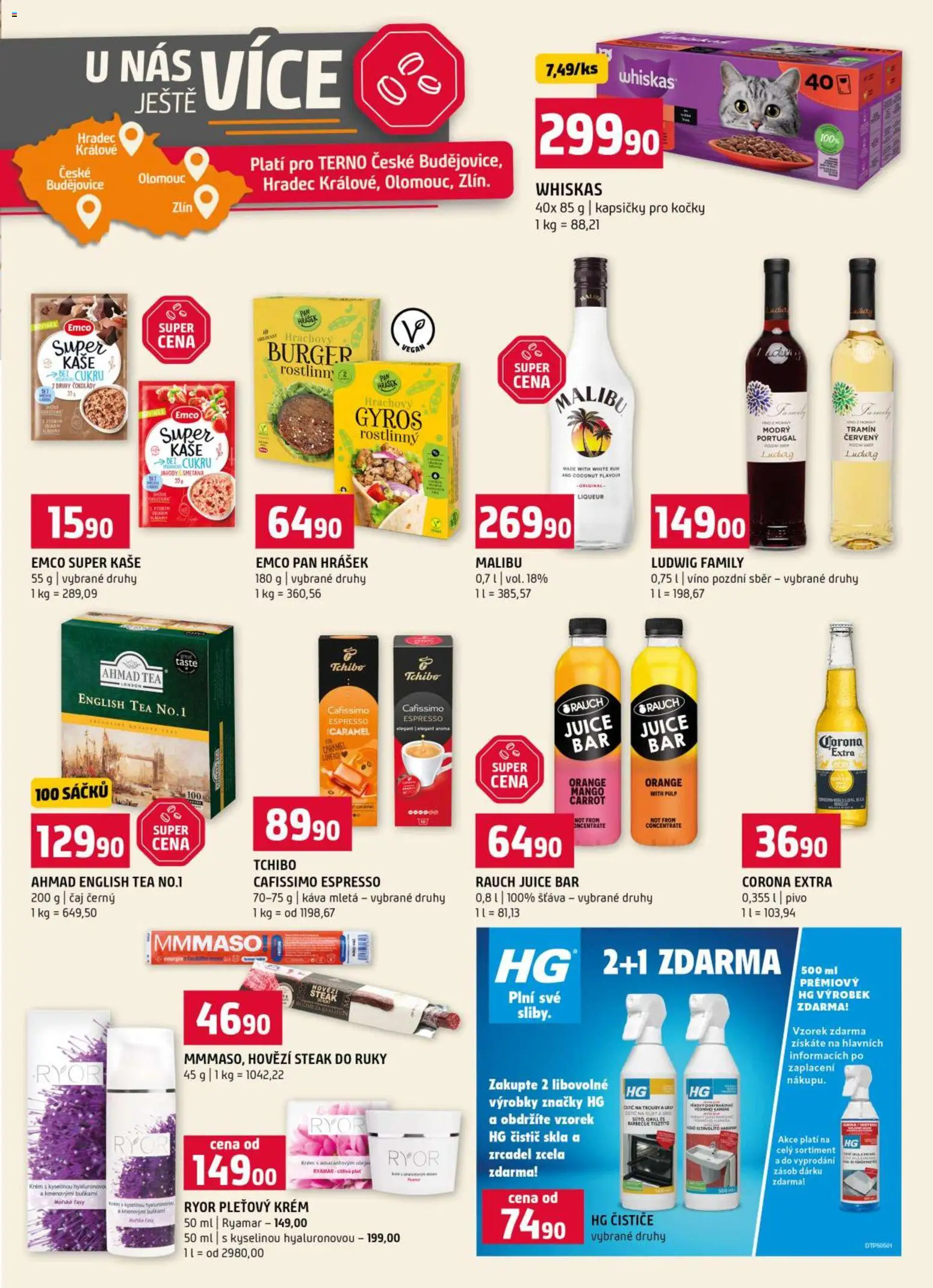 Terno leták od 27.05.2026 | Strana: 19 | Produkty: Hovězí, Mango, Pivo, Smetana