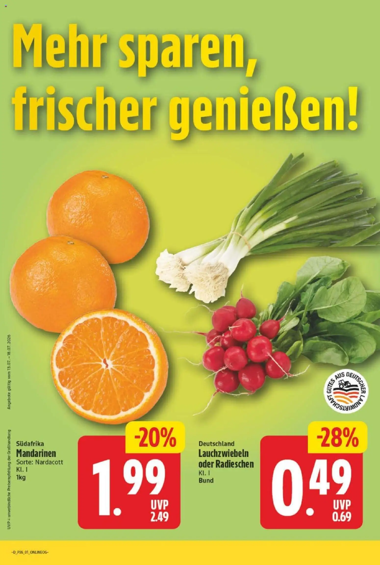NP Discount - Blaetterkatalog – gültig ab 31.08.2026 | Seite: 2 | Produkte: Mandarinen
