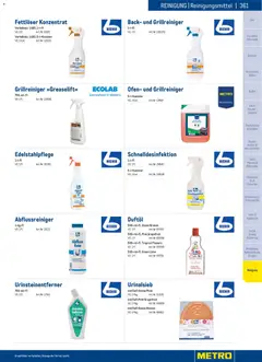 Metro angebote Gastro Non-Food Katalog ab 01.01.2026 gültig | Seite: 361 | Produkte: Eis, Grapefruit, Ofen, Duft