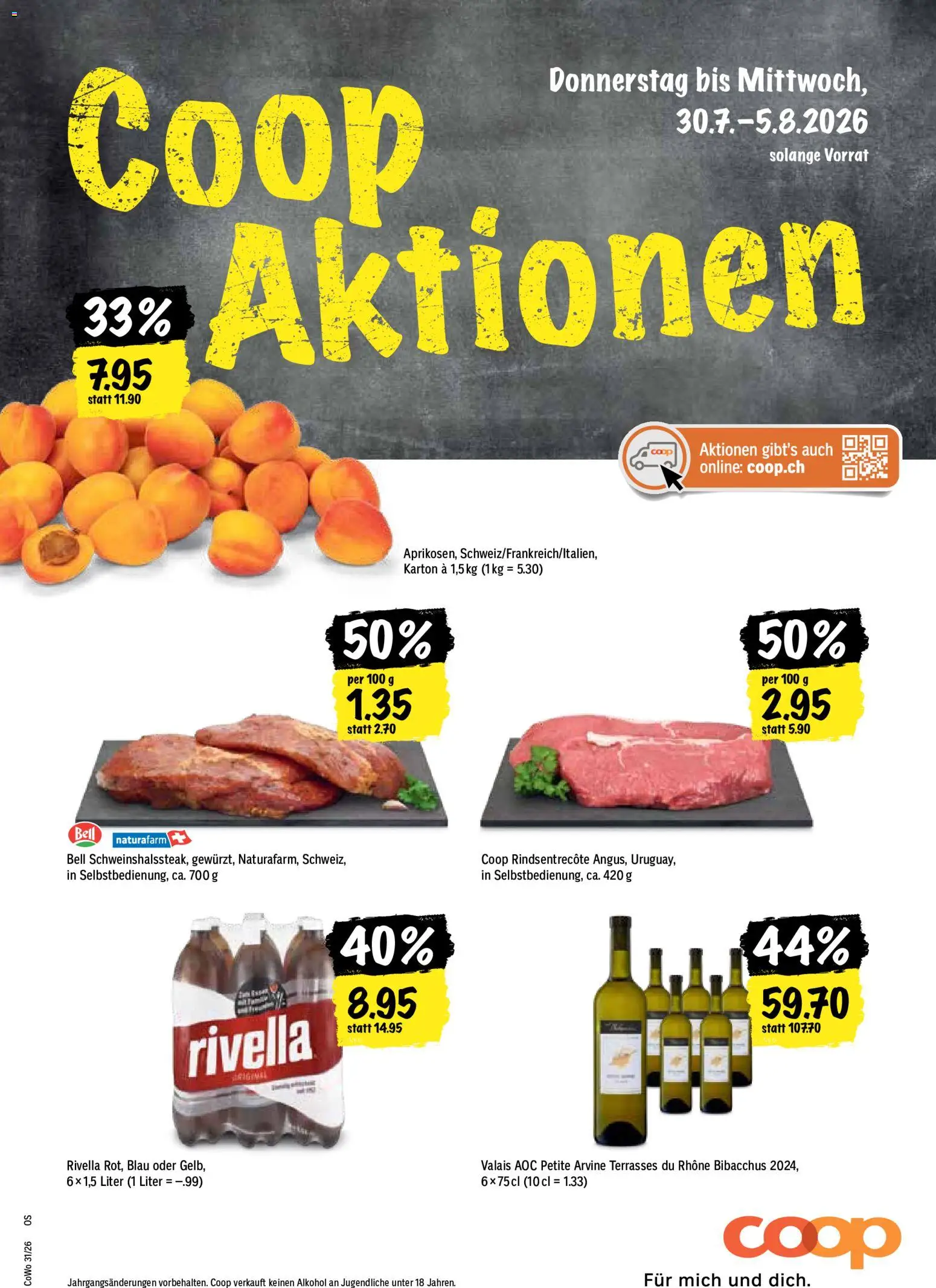 Coop aktionen – gültig ab 30.07.2026 | Seite: 1