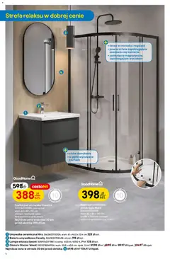 Pogląd oferty "Castorama gazetka" - ważna od 24.06.2026 | Strona: 4 | Produkty: Umywalka, Bateria, Lampa