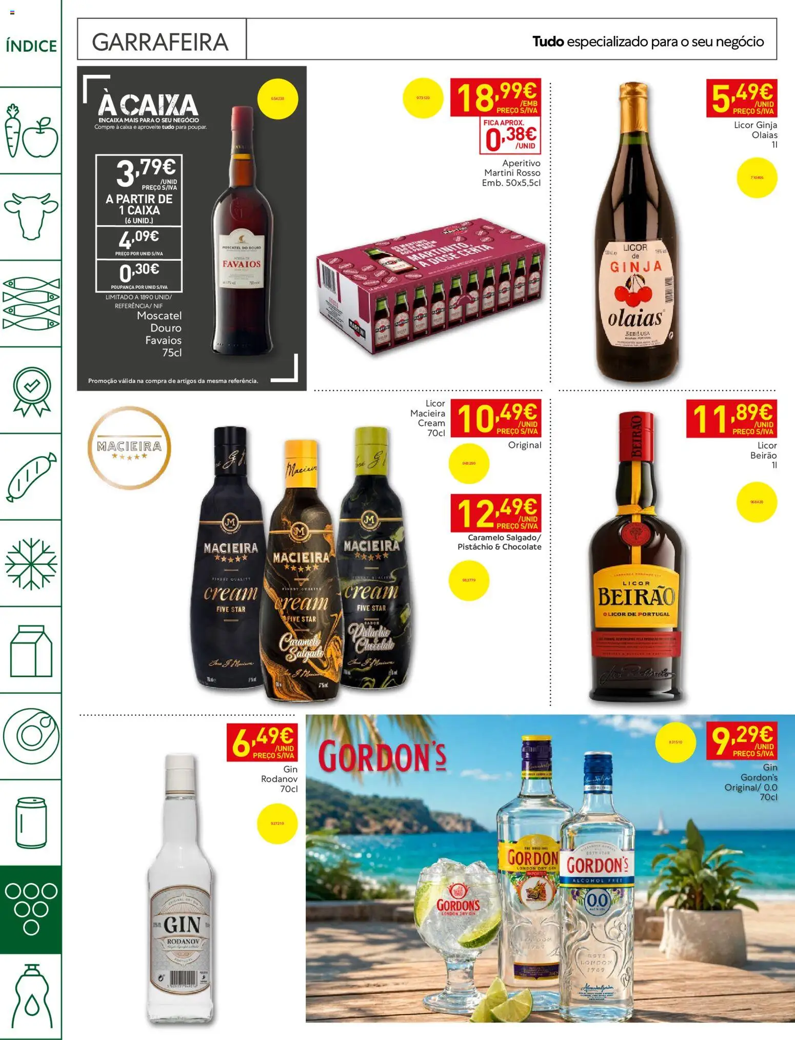 Recheio Horeca │ válido de 09.06.2026 | Página: 26 | Produtos: Licor, Caixa, Chocolate