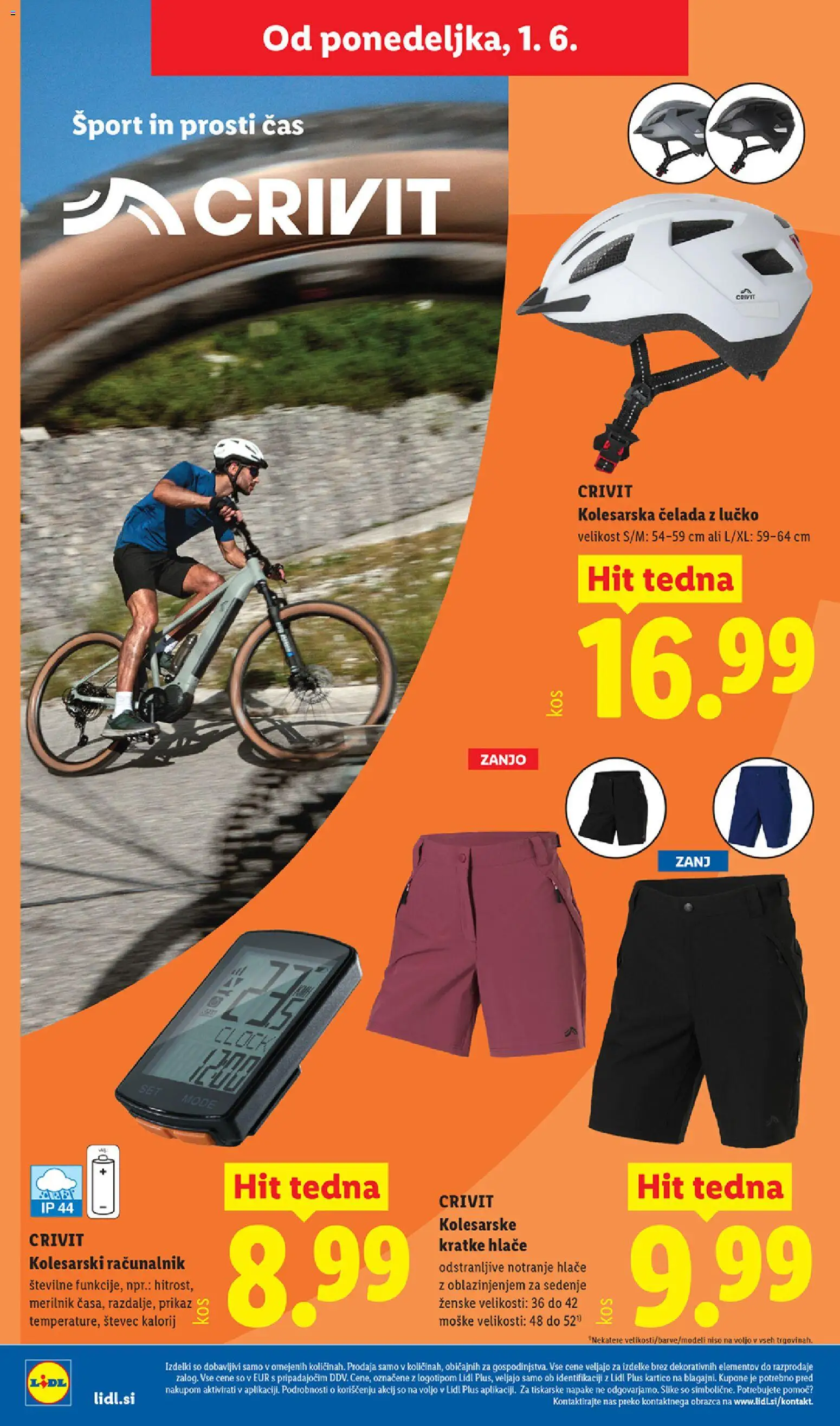 Novi Lidl katalog ponudbe – veljaven od 28.05.2026 | Stran: 56 | Izdelki: Racunalnik, Hlace, Kratke hlace, Čelada