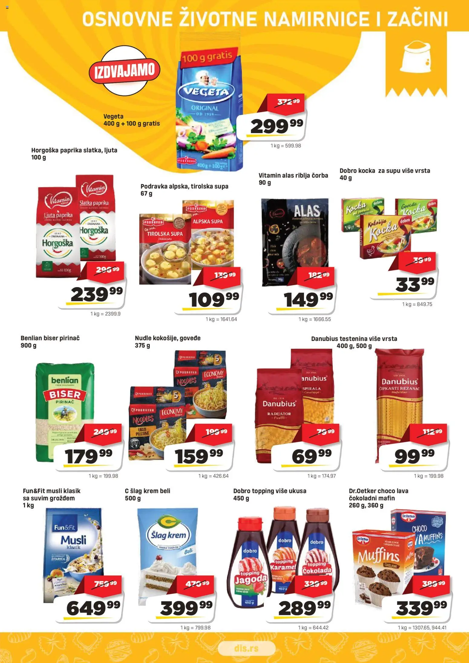 Super DIS katalog - važi od 16.07.2026 | Strana: 7