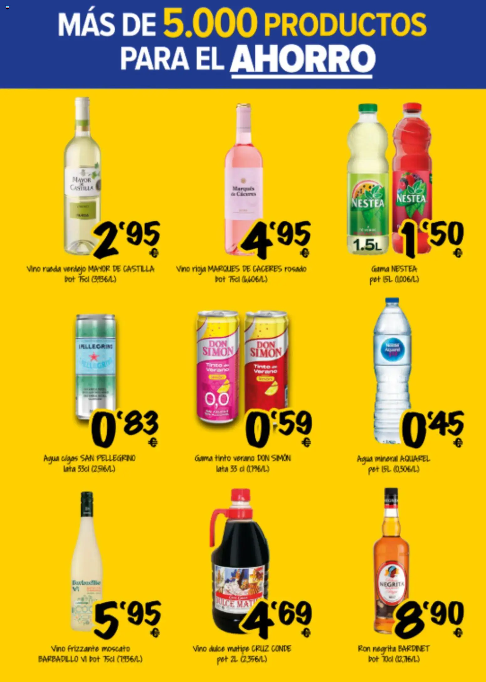 Cash Fresh folleto │ válido desde el 28/09/2026 | Página: 4 | Productos: Dulce, Ron, Agua, Agua mineral