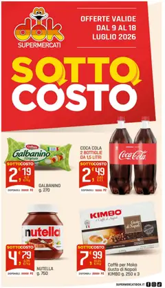 Anteprima del volantino DOK volantino Procida e Pozzuoli valido a partire dal 09/07/2026