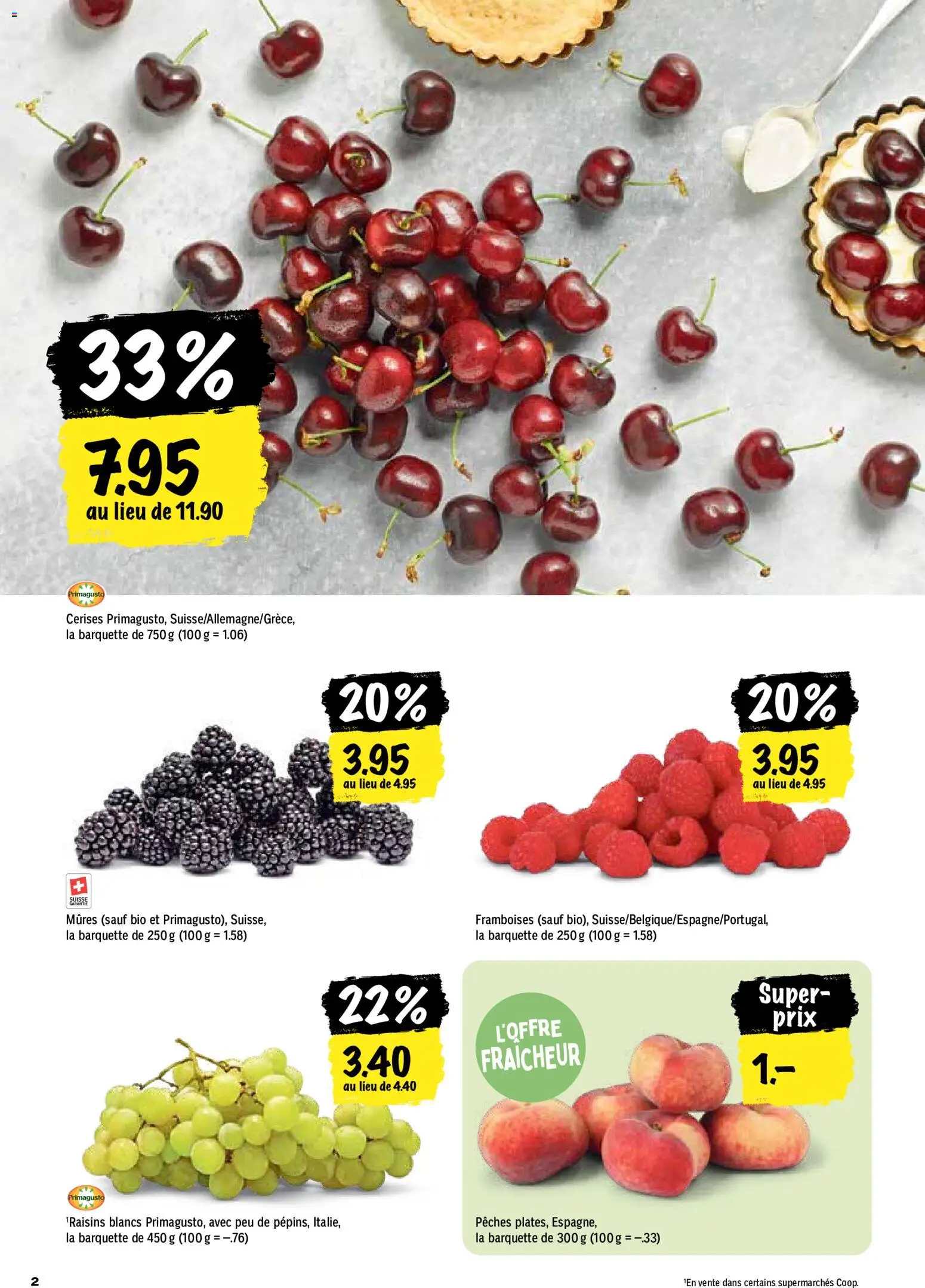 Coop aktionen FR – gültig ab 30.07.2026 | Seite: 2