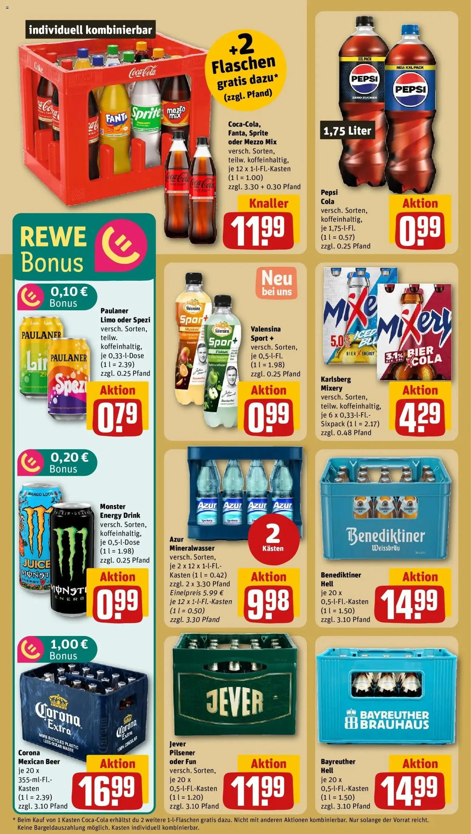 Rewe Prospekt Olsberg	 – gültig ab 04.05.2026 | Seite: 26 | Produkte: Bayreuther hell, Bier, Mango, Jever