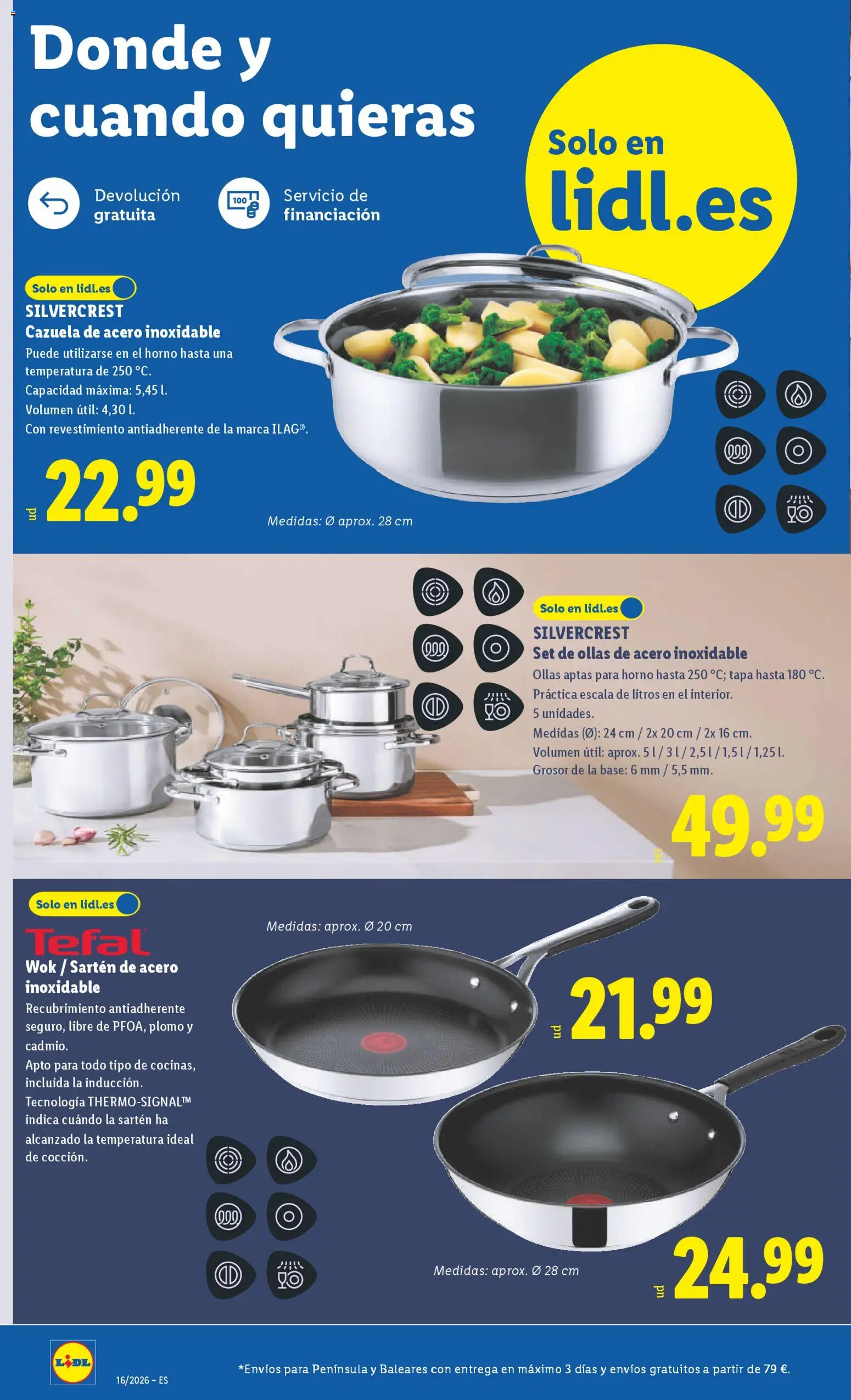 Lidl folleto de bazar │ válido desde el 13.04.2026 | Página: 4 | Productos: El horno, Horno