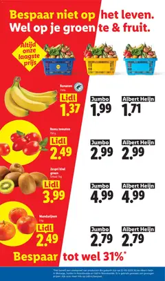 Bananen, 1 kilo - Voorbeeld van een folder van Lidl, geldig van 08.06.2026 | Pagina: 15