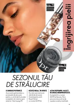 Ofertele Oriflame valabile de la 08.07.2026 | Pagină: 81 | Produse: Tavuk suyu, Rață, Cremă
