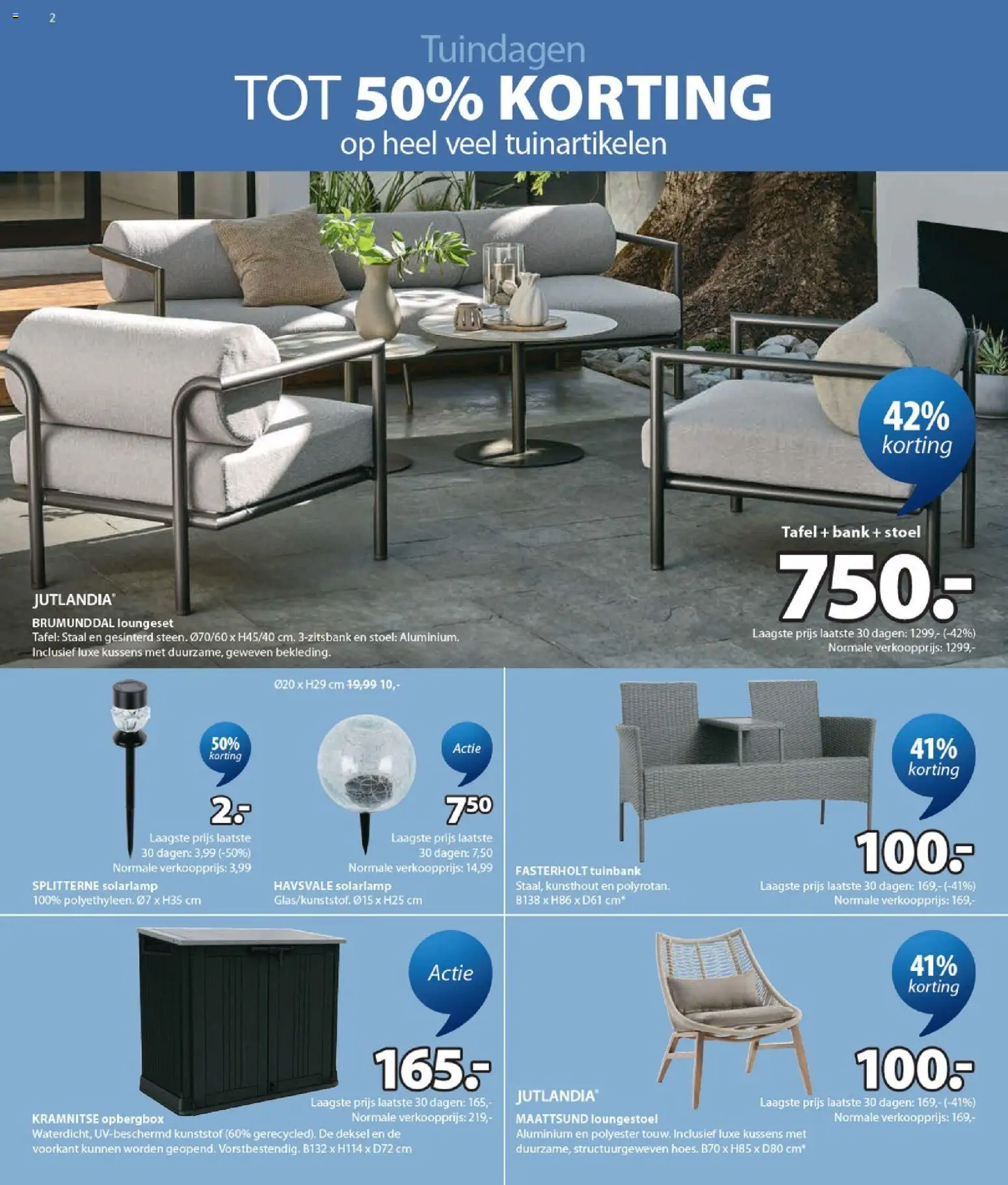 {H1} | Pagina: 2 | Producten: Bank, Tafel, Stoel, Kussens