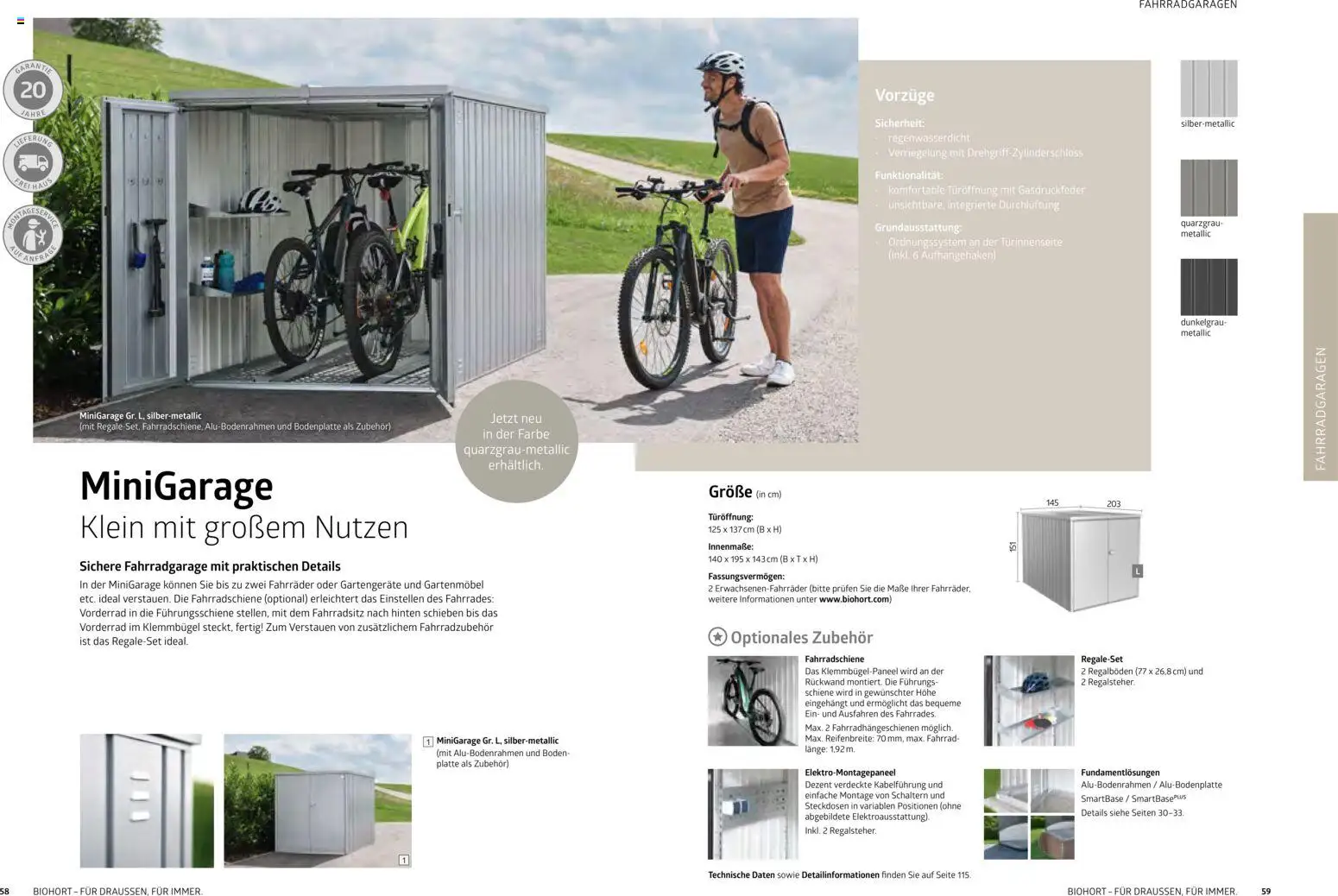 Dehner  Biohort – Metall für Garten & Terrasse gültig ab 05.01.2026 | Seite: 30 | Produkte: Gartenmöbel