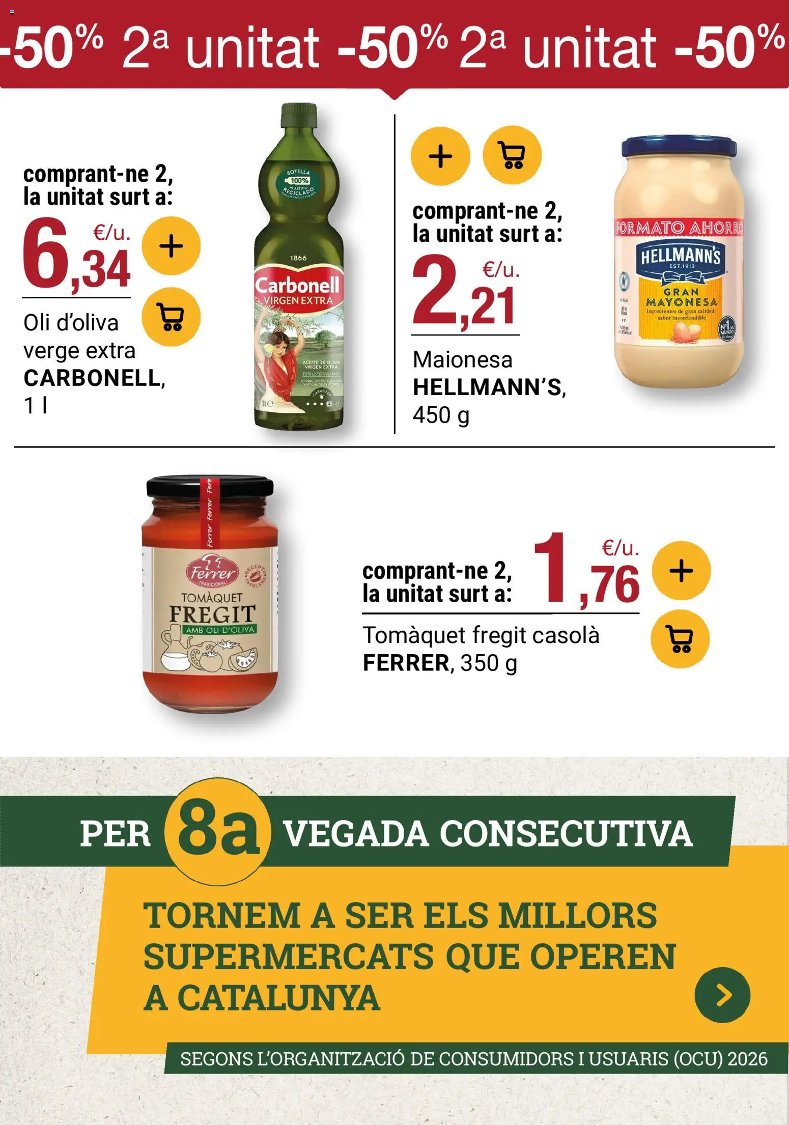 Bonpreu folleto │ válido desde el 03.03.2026 | Página: 9 | Productos: Κρεμάστρα, Aceite, Aceite de oliva, Οθόνη προβολής