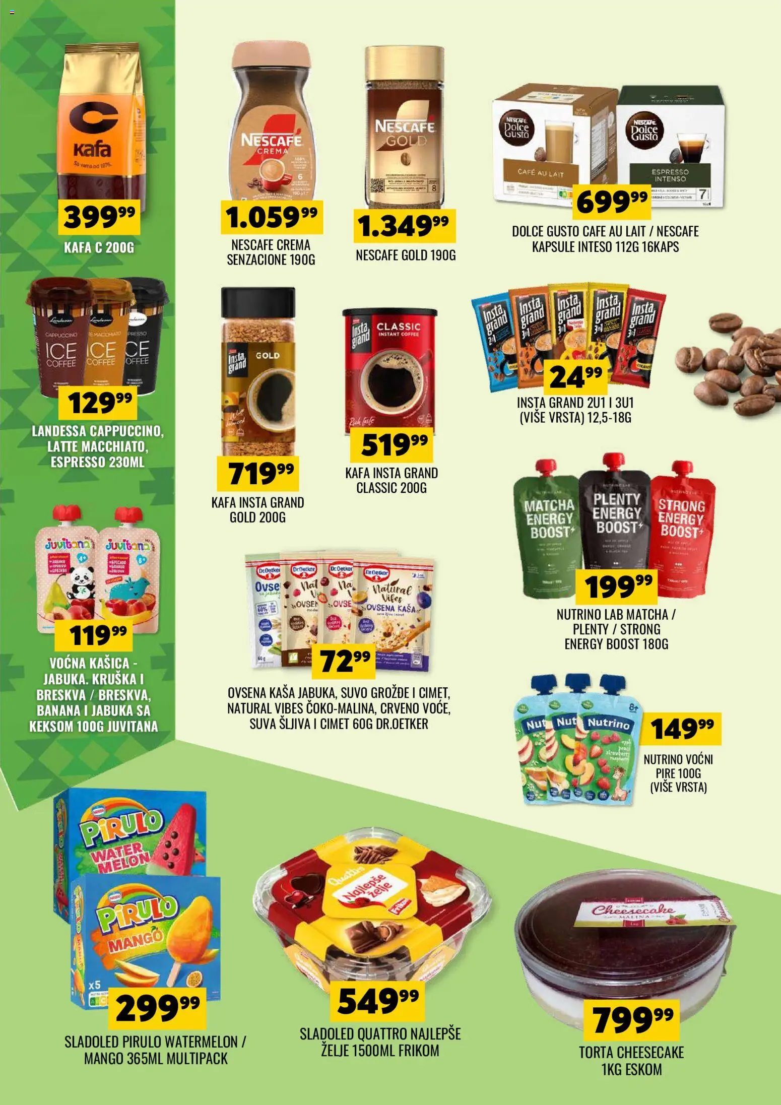 Tekijanka katalog - važi od 06.05.2026 | Strana: 4 | Proizvode: Dolce Gusto, Mango, Kafa, Nescafé