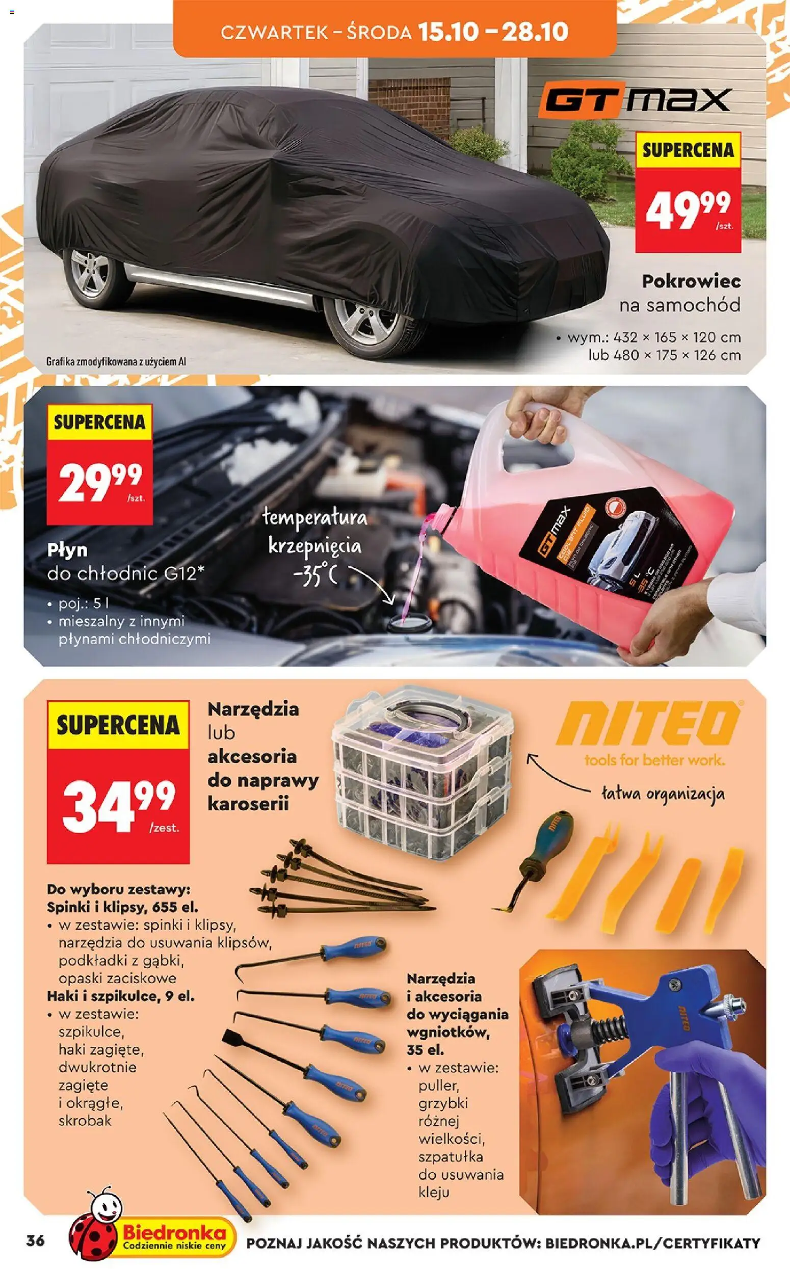 Biedronka Polsko leták - Hity i inspiracje od 10.10.2026 | Strana: 36