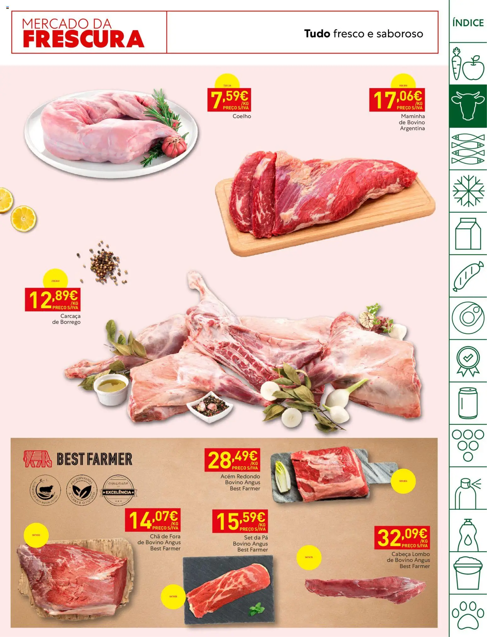 Recheio folheto Madeira │ válido de 01/09/2026 | Página: 3 | Produtos: Lombo, Chá, Coelho, Pá