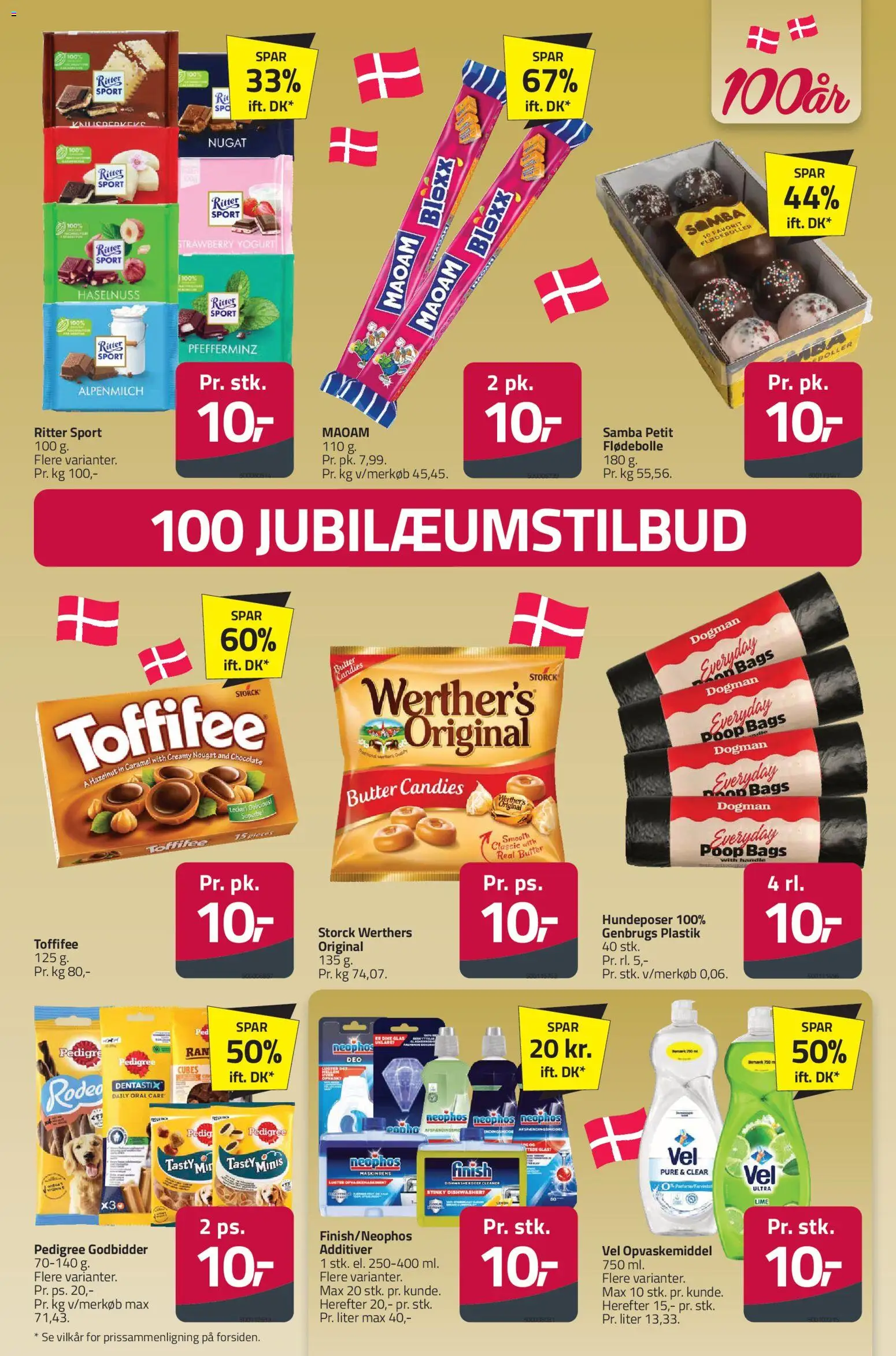 Fleggaard tilbudsavis – gyldig fra 23/09/2026 | Side: 3 | Produkter: Opvaskemiddel, Lime, Nougat