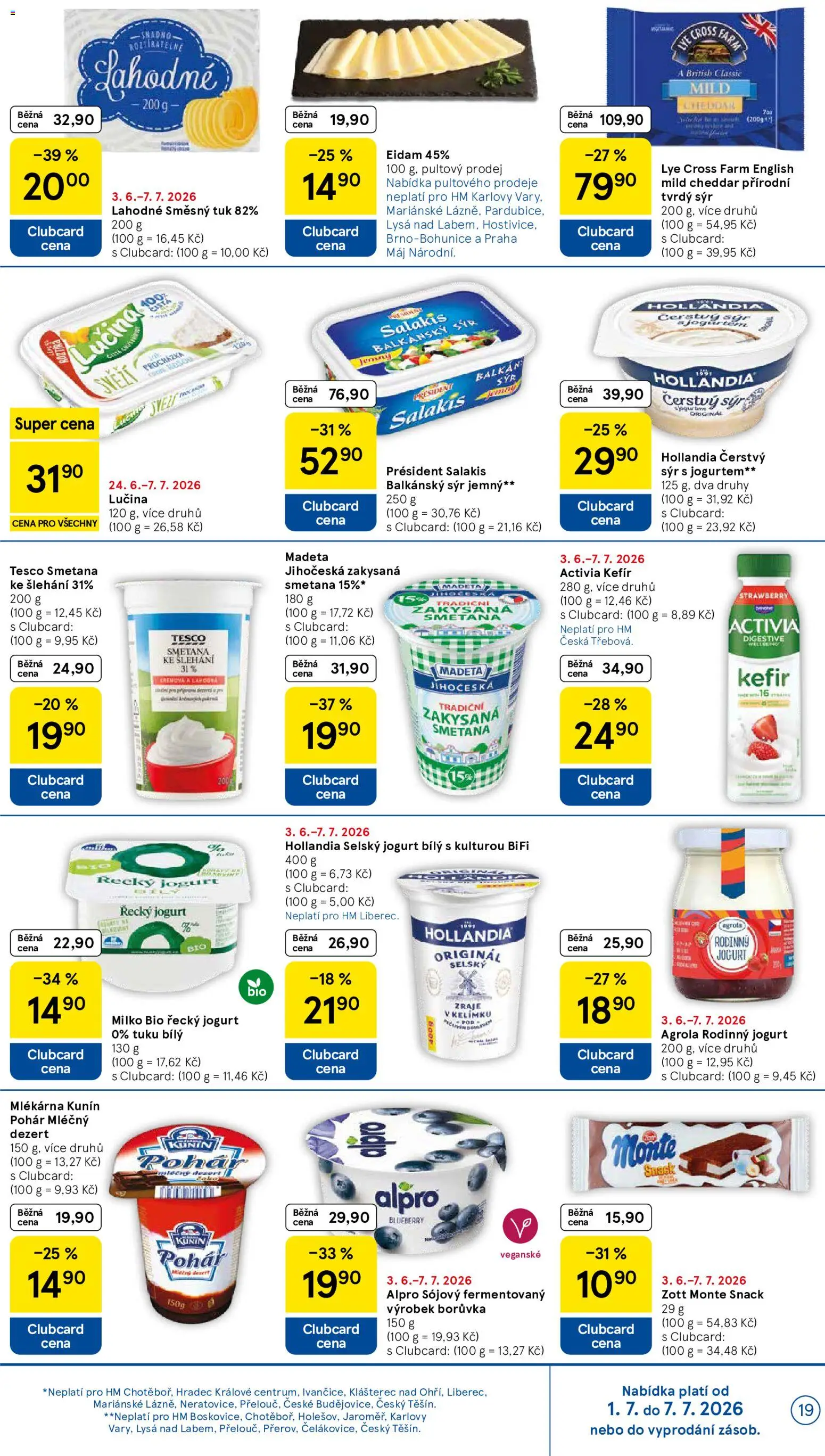 Tesco leták - Hypermarket od 01.07.2026 | Strana: 19