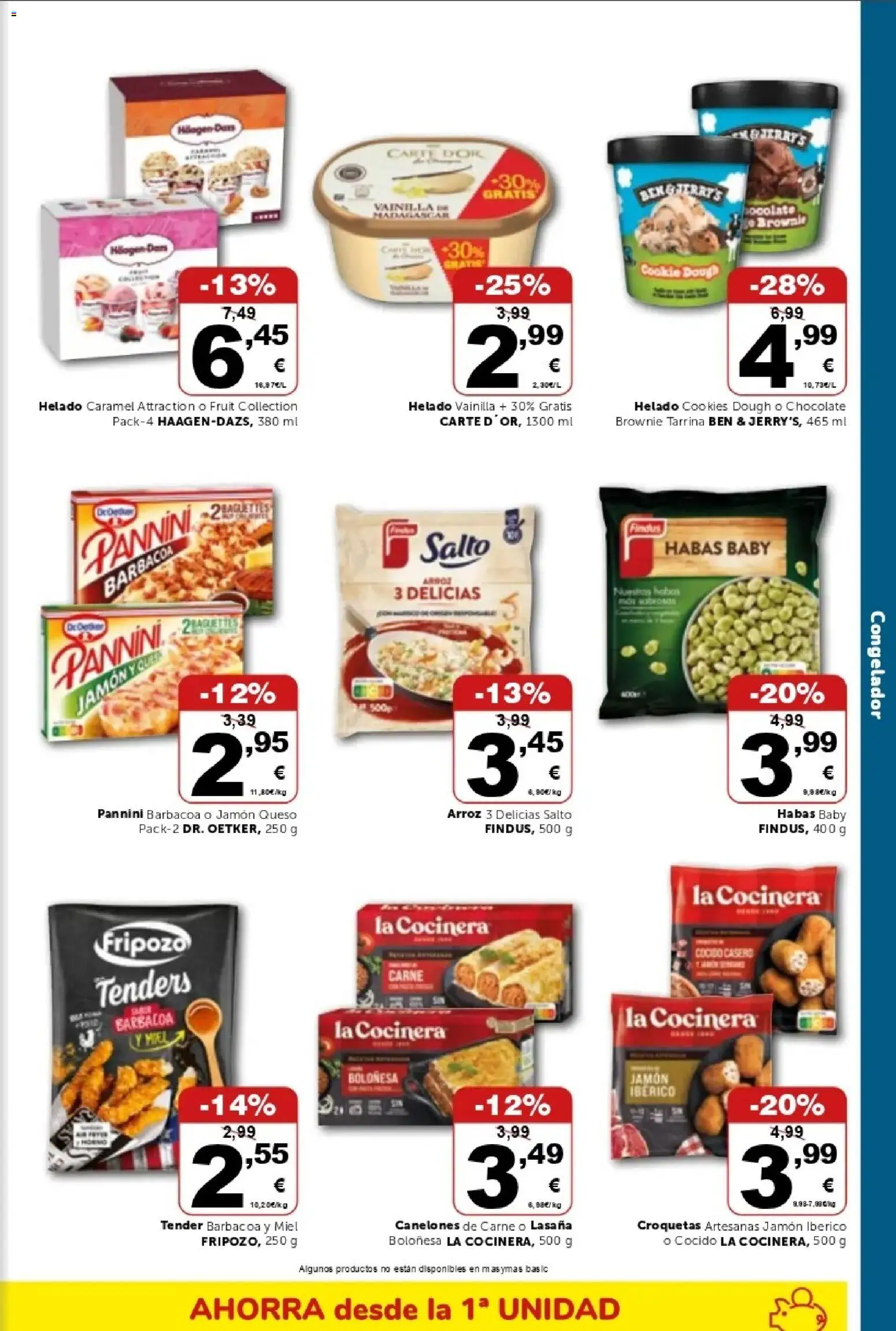 Masymas folleto │ válido desde el 21/08/2026 | Página: 9 | Productos: Jamón ibérico, Helado, Barbacoa, Lasaña