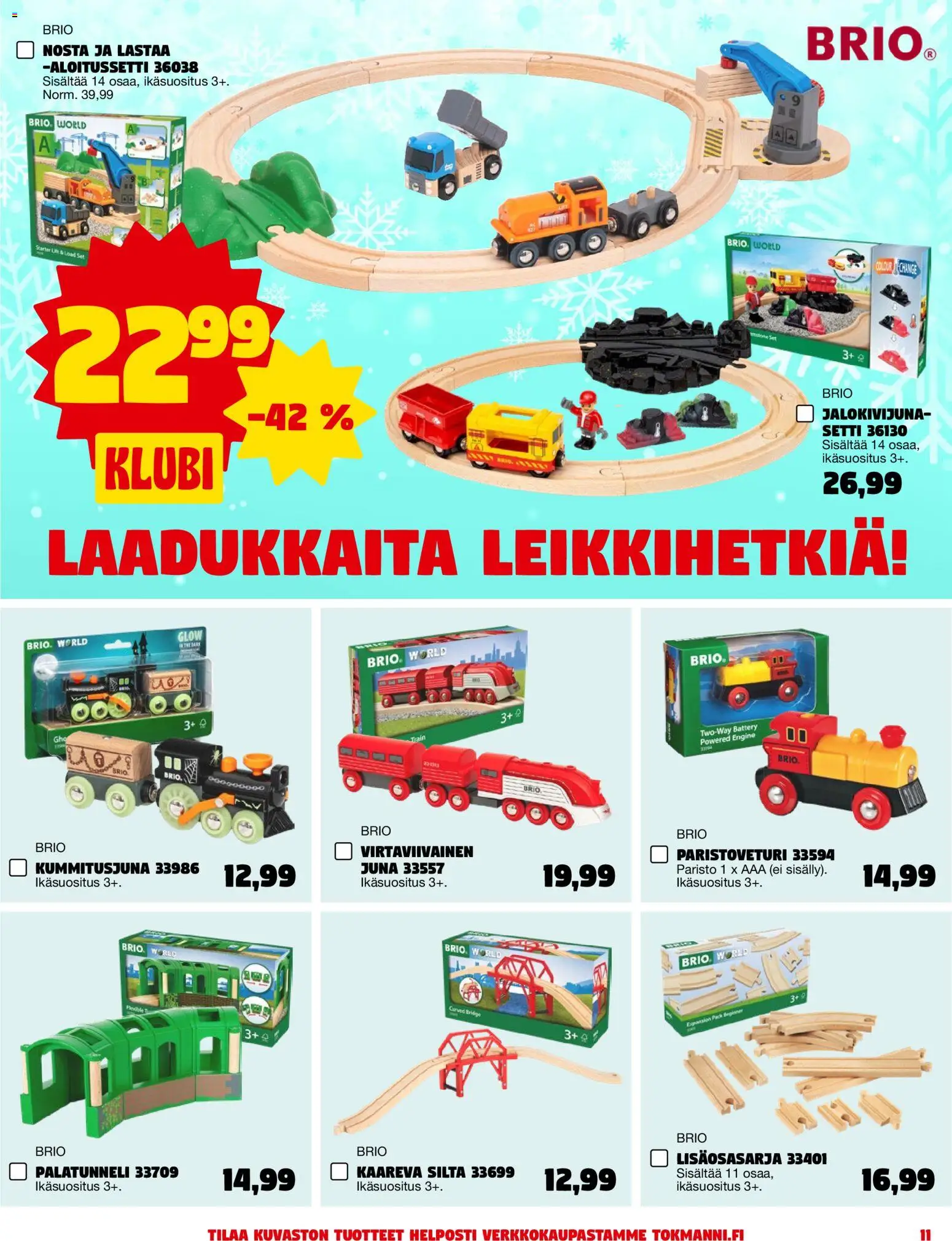 Tokmanni Joululelut 2026 – voimassa 02/11/2026 alkaen | Sivu: 11
