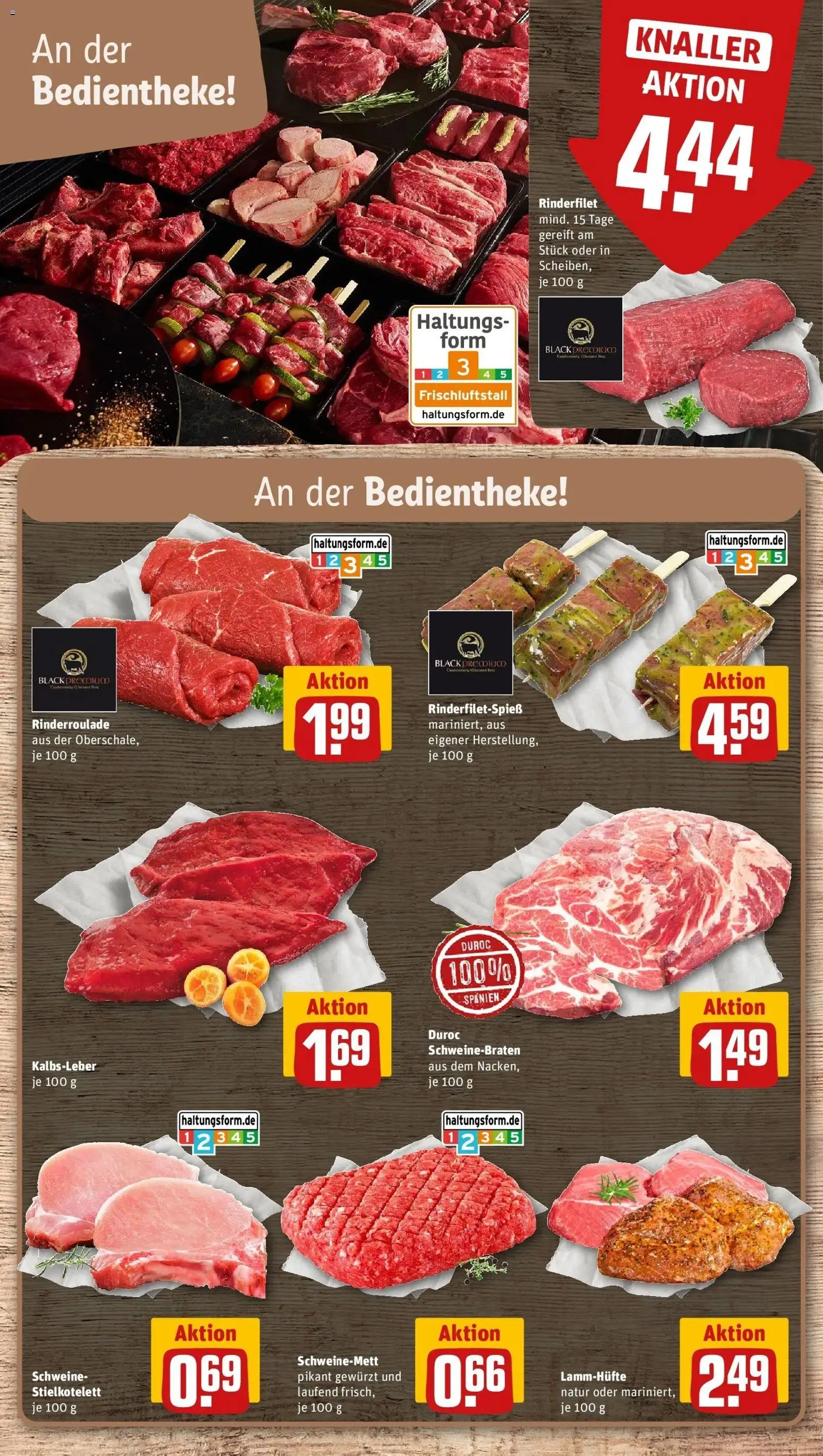 REWE Prospekt ab 31.08.2026 zum Blättern » Angebote | Seite: 8 | Produkte: Rinderfilet, Kalbsleber