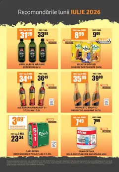 Ofertele ATAC valabile de la 01.07.2026 | Pagină: 5 | Produse: Prosoape de bucătărie, Prosecco, Ulei, Cereale
