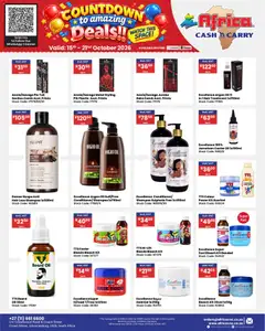 Africa Cash & Carry specials catalogue – valid from 15/10/2026 | Page: 64