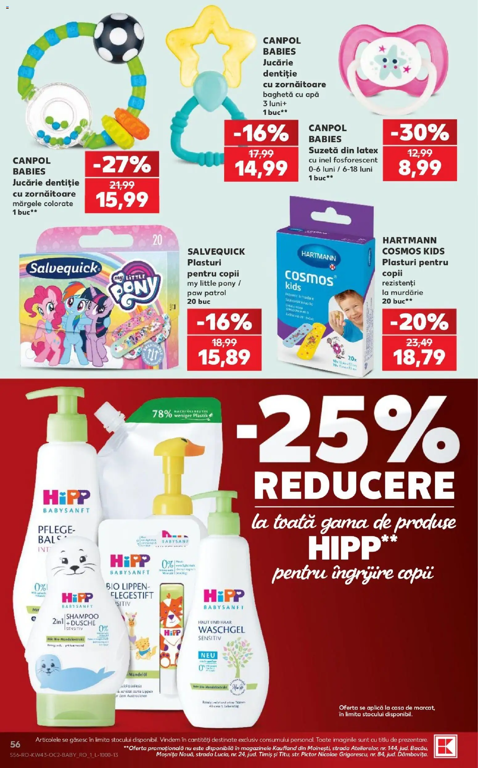 Kaufland RO akciós ujság - amely érvényes a következő dátumtól: 2026.10.21. | Oldal: 56