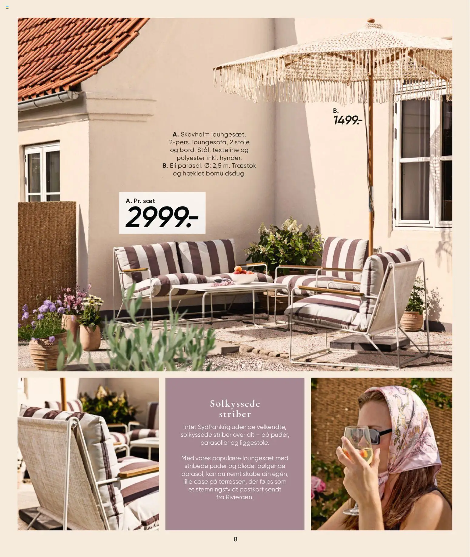 Bilka tilbudsavis – gyldig fra 27.03.2026 | Side: 8 | Produkter: Loungesæt, Søm