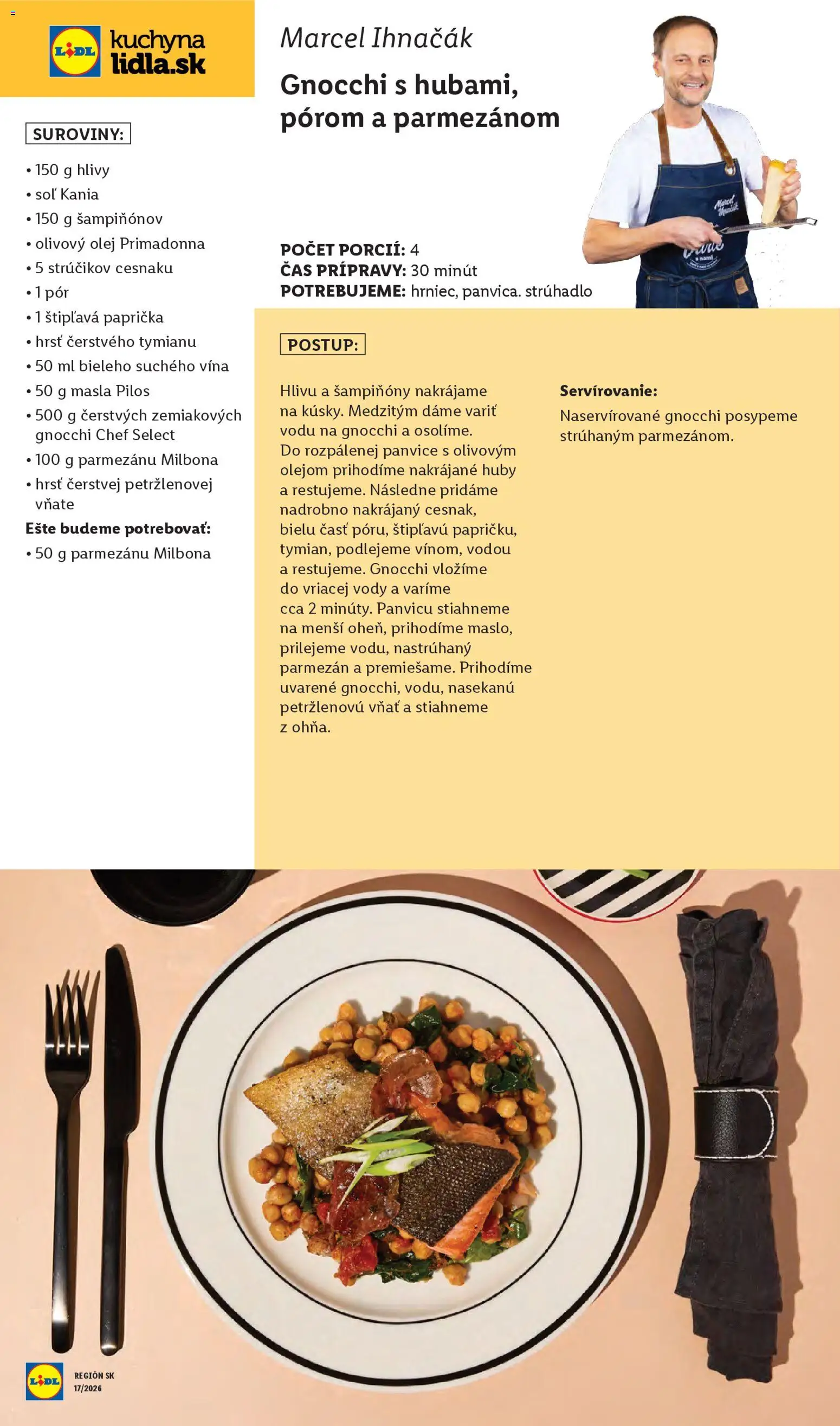 Nové Lidl akcie – leták je platný od 20.04.2026 | Strana: 96 | Produkty: Kuchyňa, Olej, Parmezán