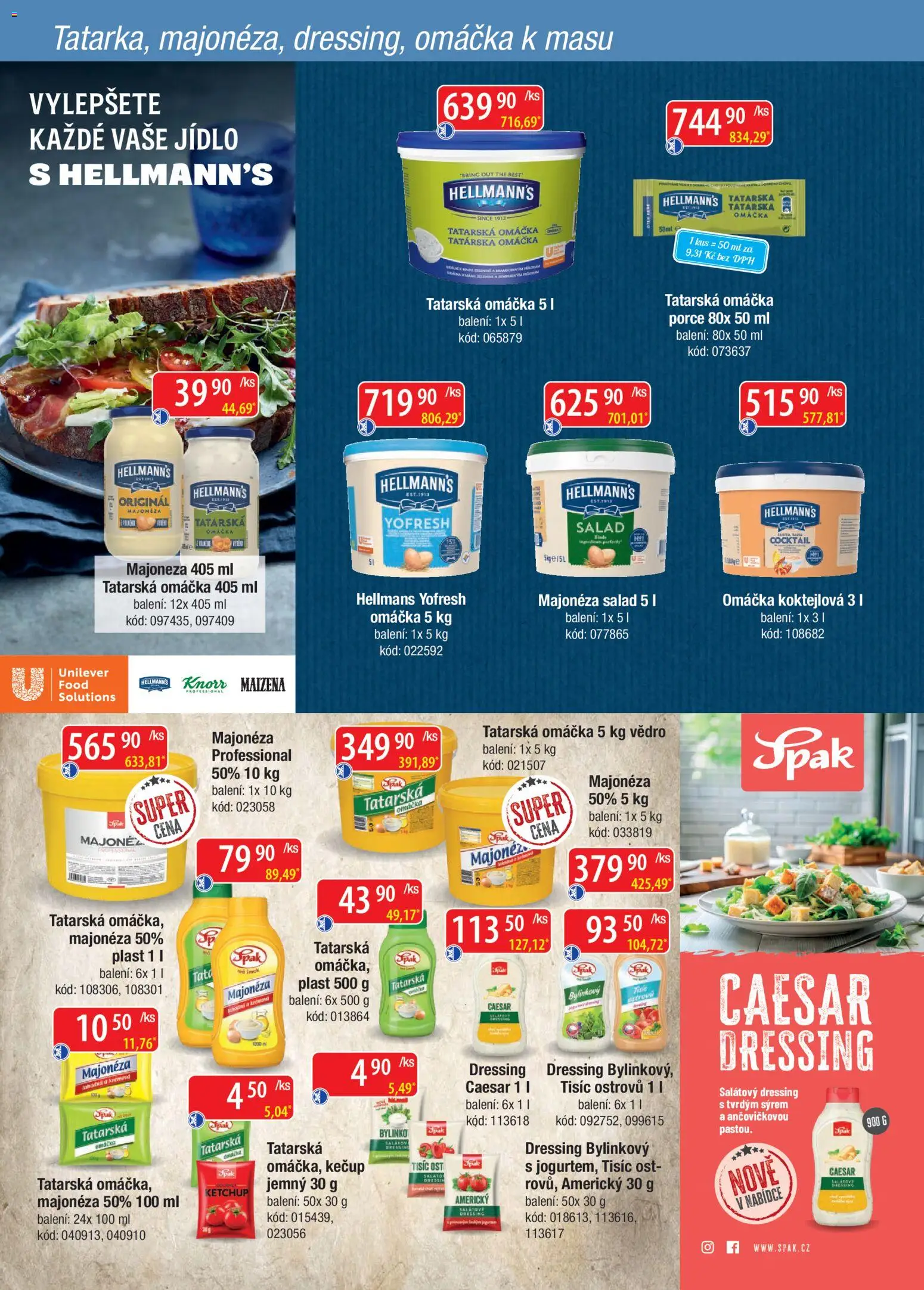 Astur & Qanto leták - Velkoobchod fresh 10/2026 od 01.10.2026 | Strana: 26 | Produkty: Dressing, Kečup, Knorr, Majonéza