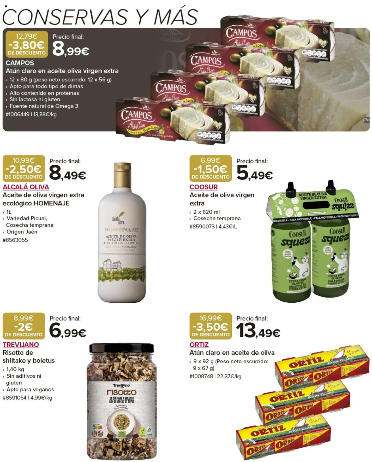 Costco catálogo │ válido desde el 06.03.2026 | Página: 7 | Productos: Aceite, Aceite de oliva virgen extra, Peso, Atún claro